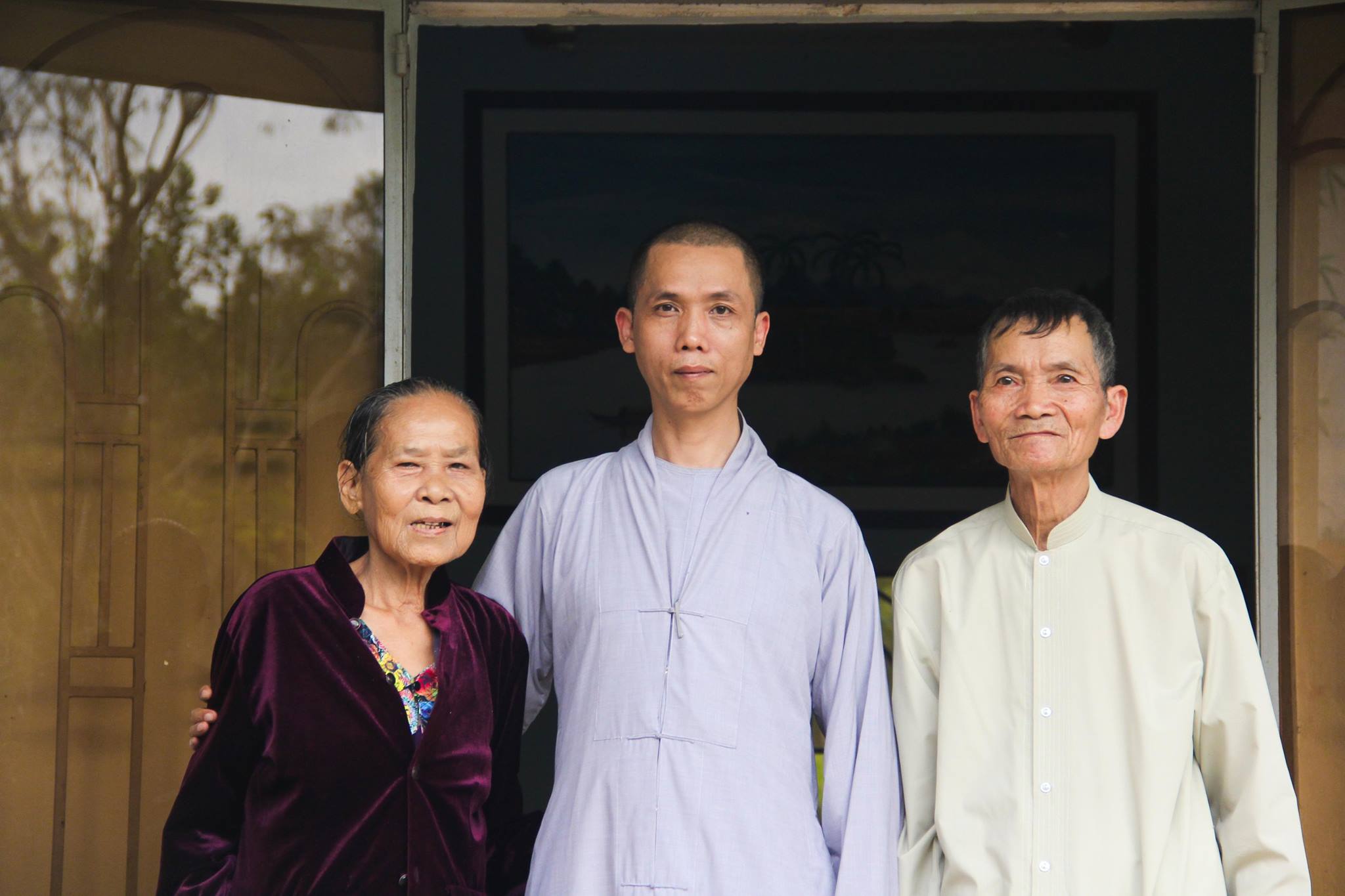 2 cụ thân sinh của Đại Đức Thích Thanh Bảo